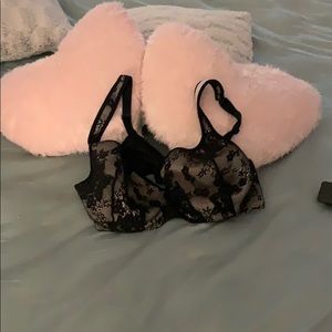 Lane Bryant lacy black bra